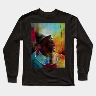 Bight of Biafra dweller: abstract Painting Long Sleeve T-Shirt